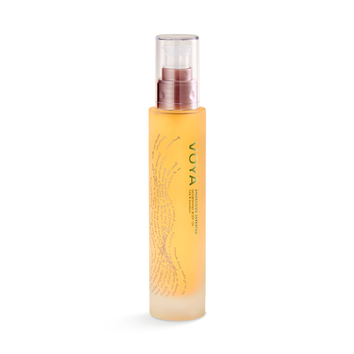 voya angelicus serratus nourishing body oil