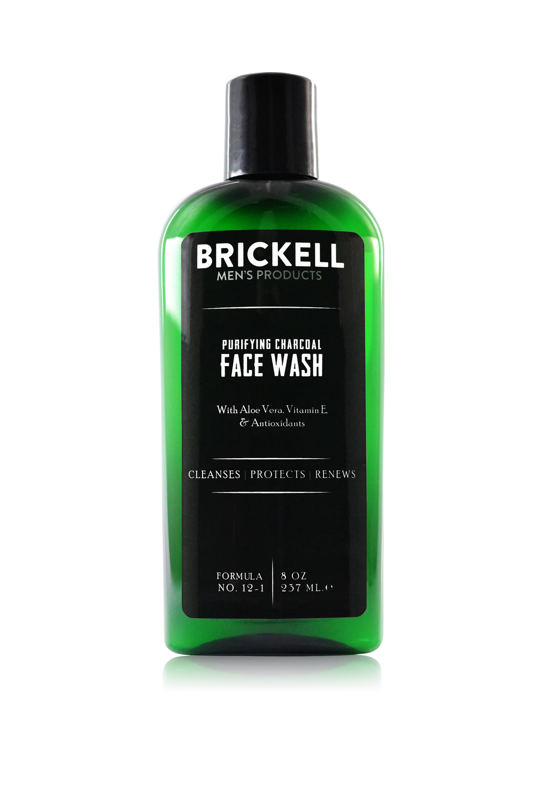 Brickell Men's Products Purifying Charcoal Face Wash