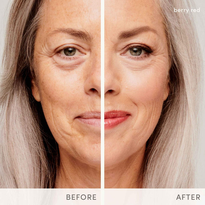 Jane Iredale HydroPure Hyaluronic Lip Gloss before after