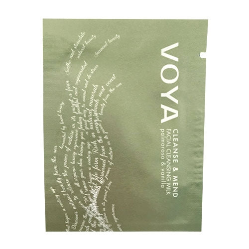 voya cleanse and mend facial wash sample
