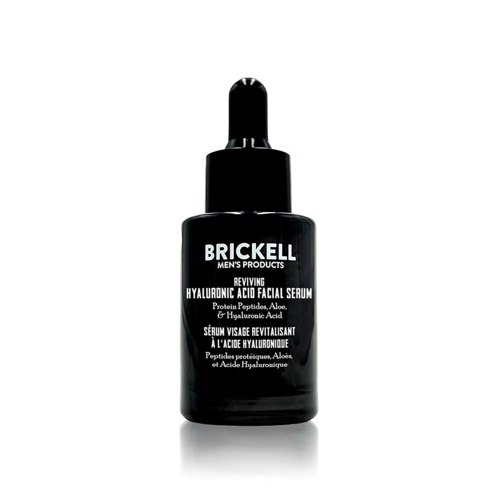 Brickell Men's Products Reviving Hyaluronic Acid Facial Serum