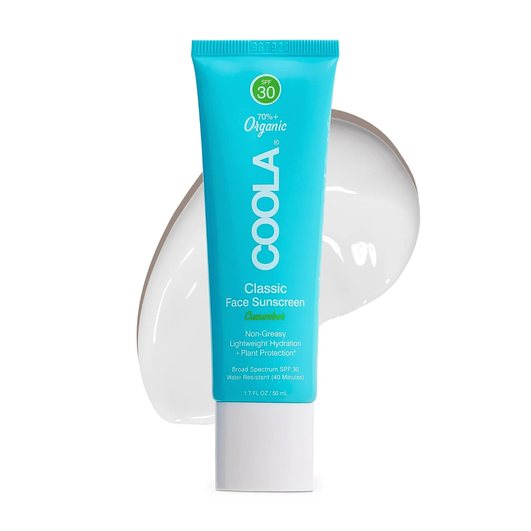 COOLA Classic Face Organic Sunscreen Lotion SPF 30 - Cucumber