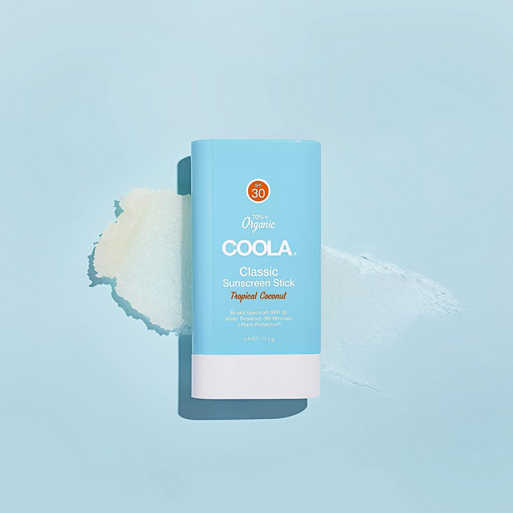 COOLA Classic Organic Sunscreen Stick SPF 30 - Tropical Coconut texture