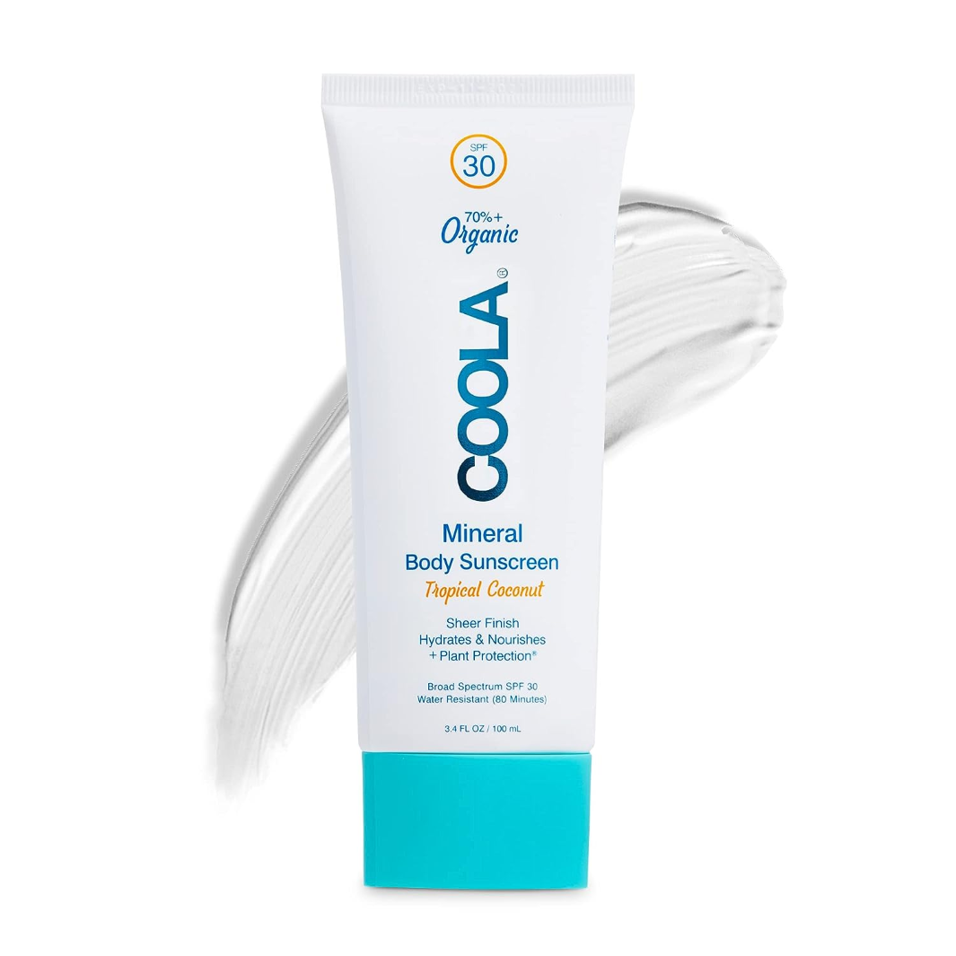 COOLA Mineral Body Organic Sunscreen Lotion SPF 30 - Tropical Coconut