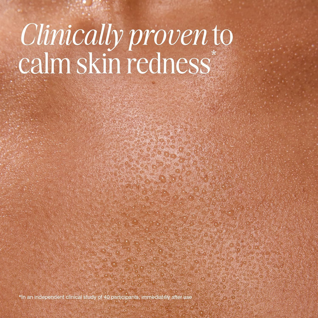 COOLA Recovery+ Mist clinically prove skin redness calming effects.