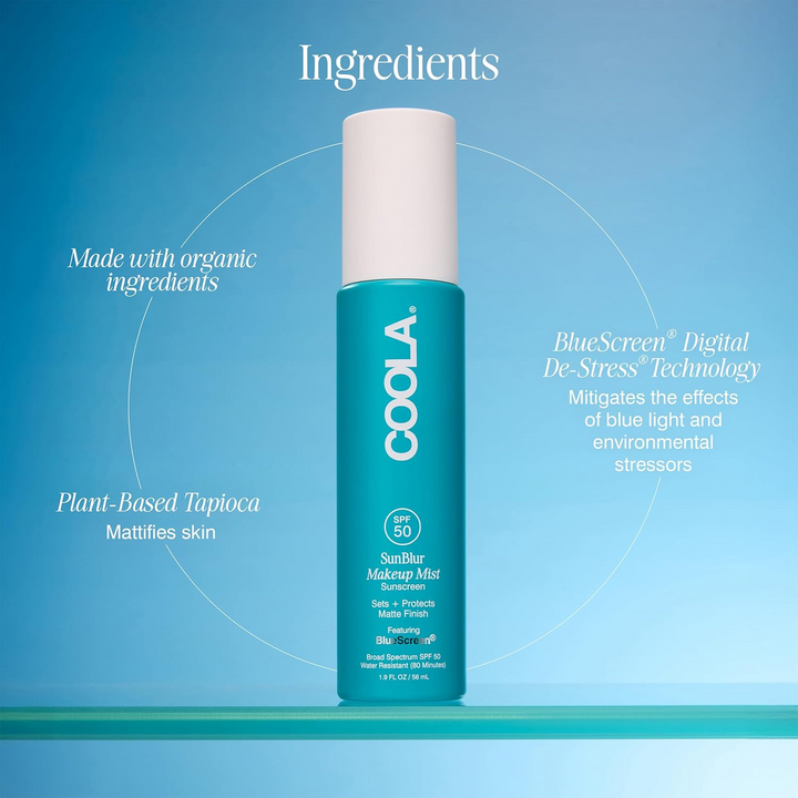 COOLA SunBlur Makeup Setting Mist SPF 50