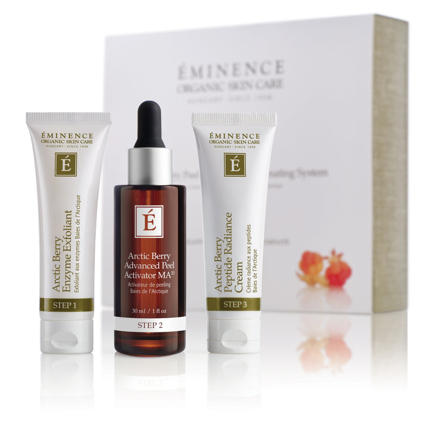 Eminence Organics Arctic Berry Peel & Peptide Illuminating System