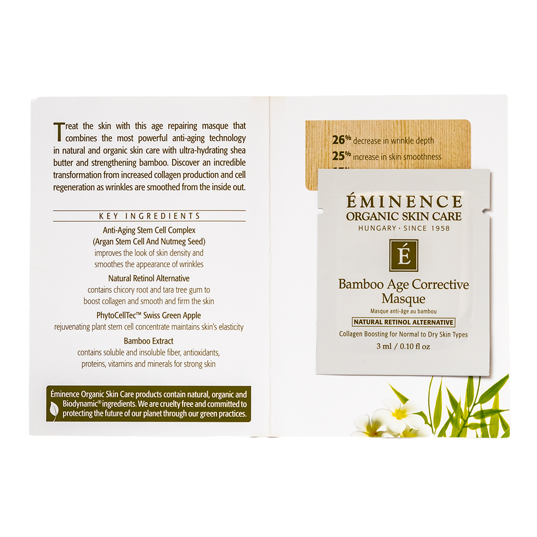 Eminence Organics Bamboo Age Corrective Masque sample size