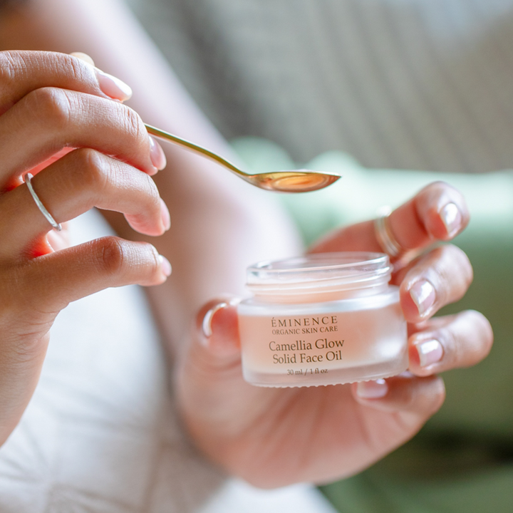 Eminence Organics Camellia Glow Solid Face Oil
