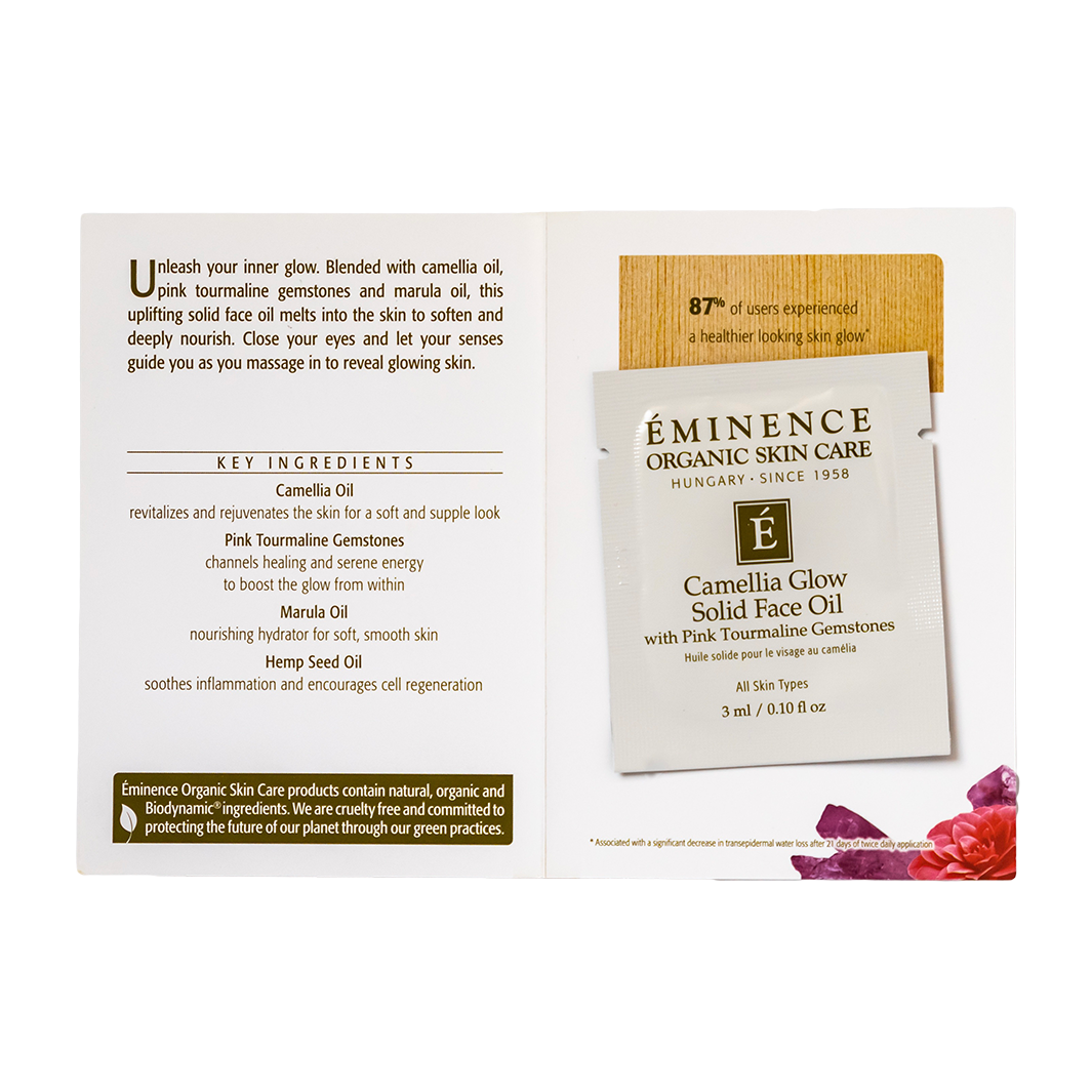 Eminence Organics Camellia Glow Solid Face Oil