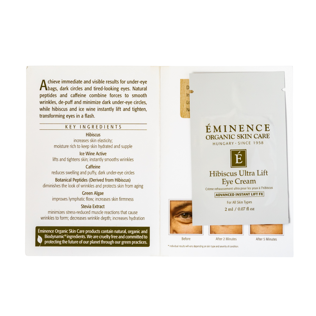 Eminence Organics Hibiscus Ultra Lift Eye Cream sample size