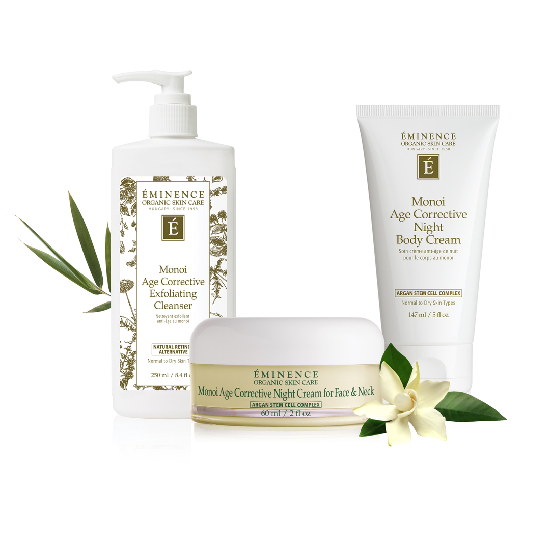 Eminence Organics Monoi Repair Trio on a white background