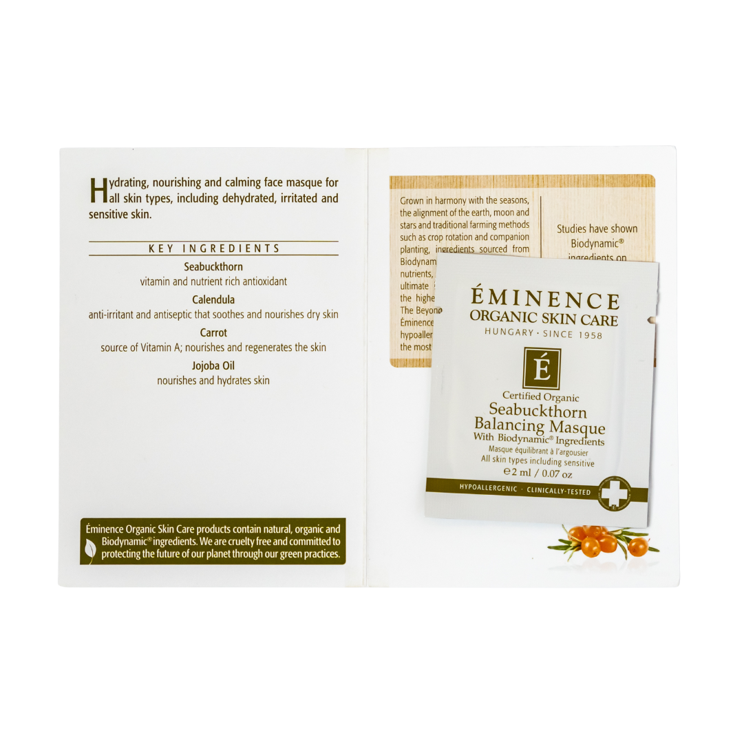 Eminence Organics Seabuckthorn Balancing Masque sample size