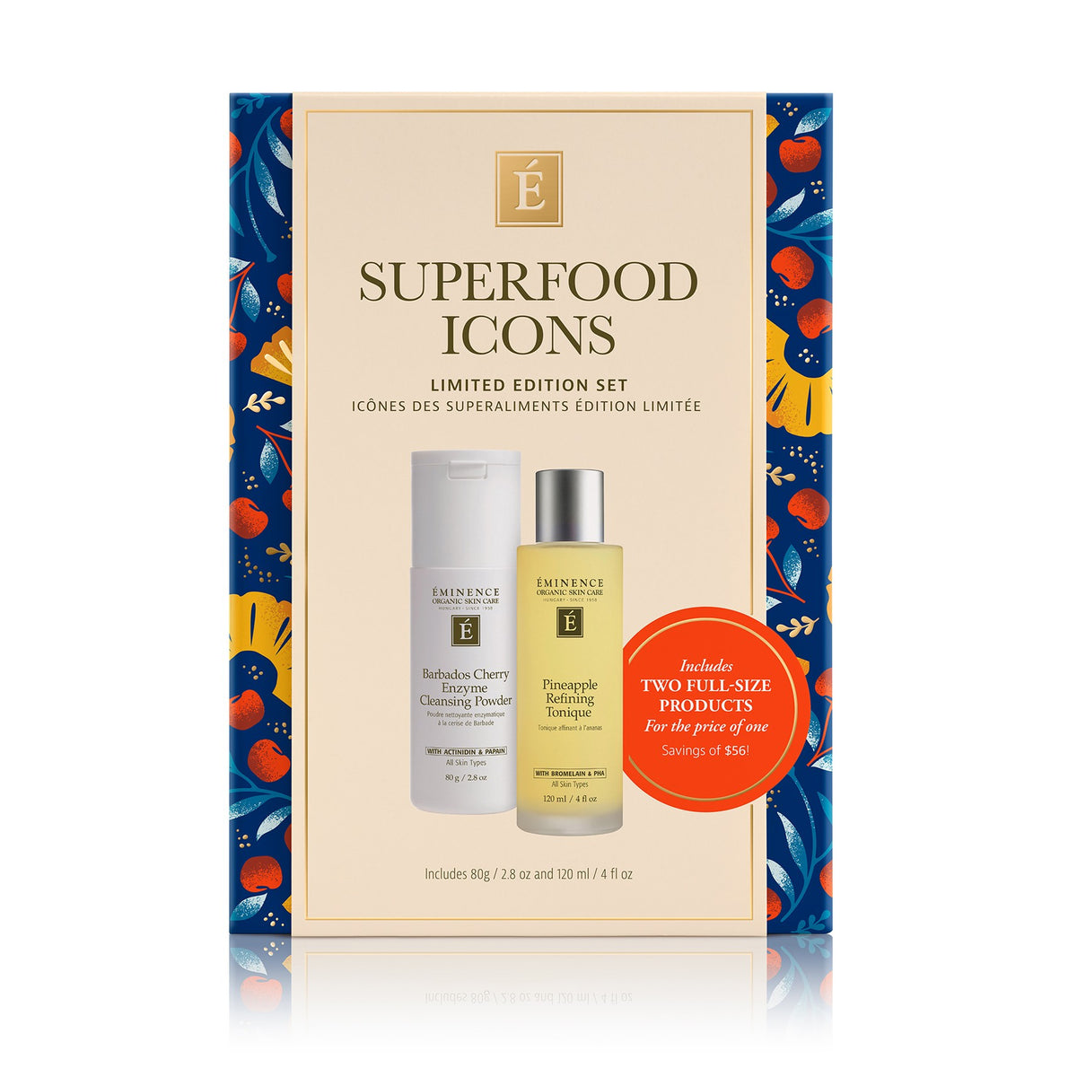Eminence Organics Superfood Icons Limited Edition Set on a white background