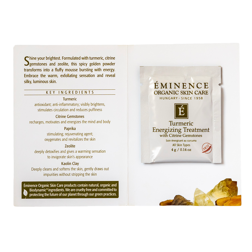 Eminence Organics Turmeric Energizing Treatment sample size