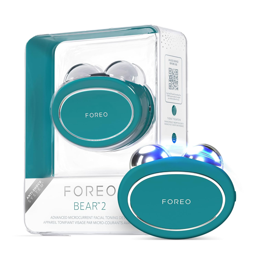 FOREO BEAR Facial Toning Device - Mint, Bath & Unwind