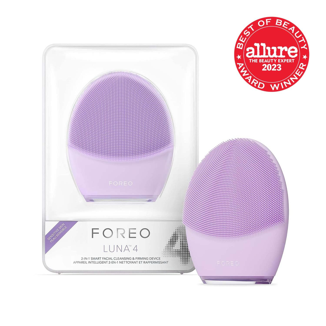 FOREO LUNA 4 - 2-in-1 Smart Facial Cleansing & Firming Device – Natural  Beauty Group