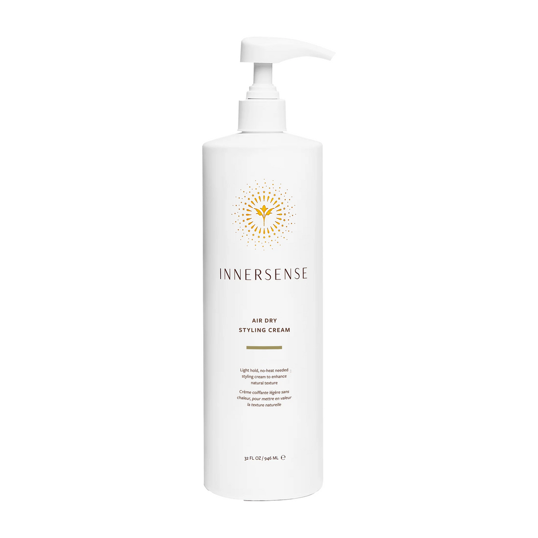 INNERSENSE Organic Beauty - Air Dry Styling Cream 32oz on a white background