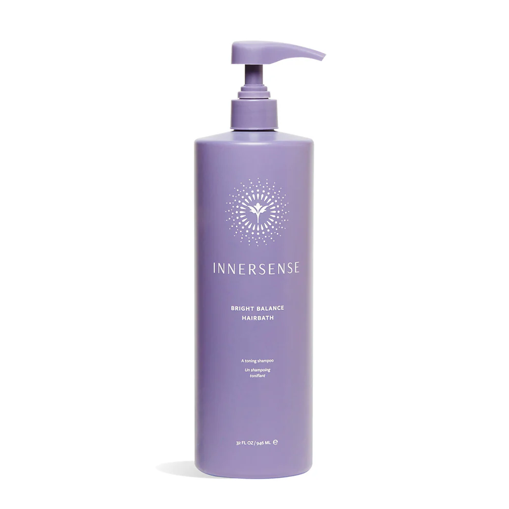 INNERSENSE Organic Beauty Bright Balance Hairbath 32 oz on a white background