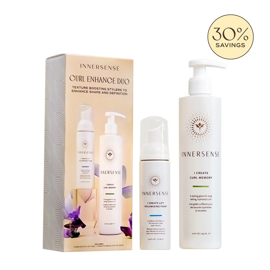INNERSENSE Organic Beauty Curl Enhance Duo - Limited Edition on a white background