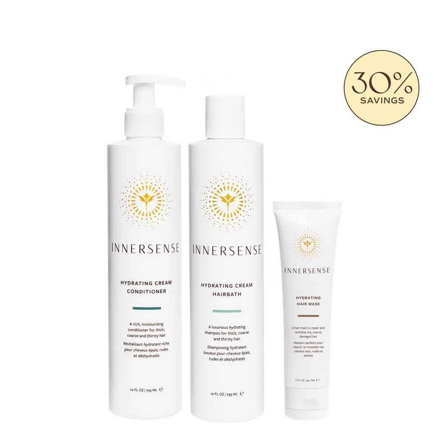 INNERSENSE Organic Beauty Essential Hydration Ceremony on a white back ground