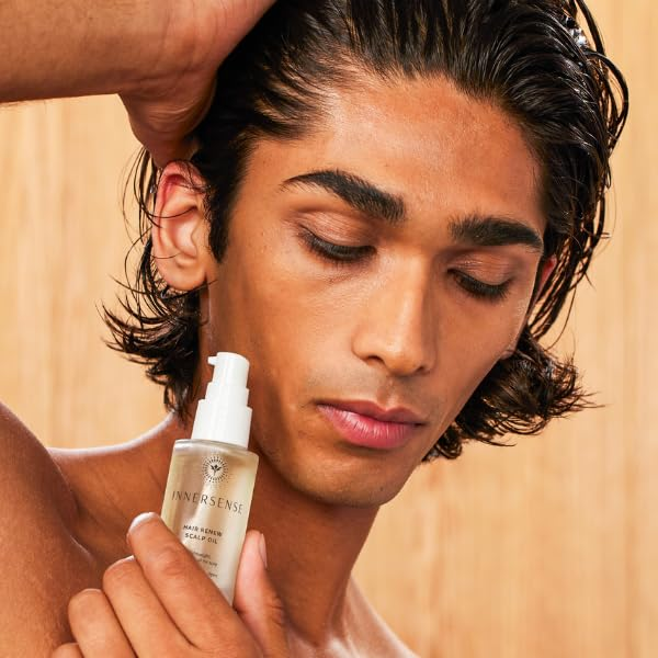 INNERSENSE Organic Beauty Hair Renew Scalp Oil model 2