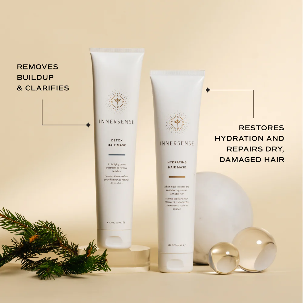 INNERSENSE Organic Beauty Hair Revival Holiday Duo benefits