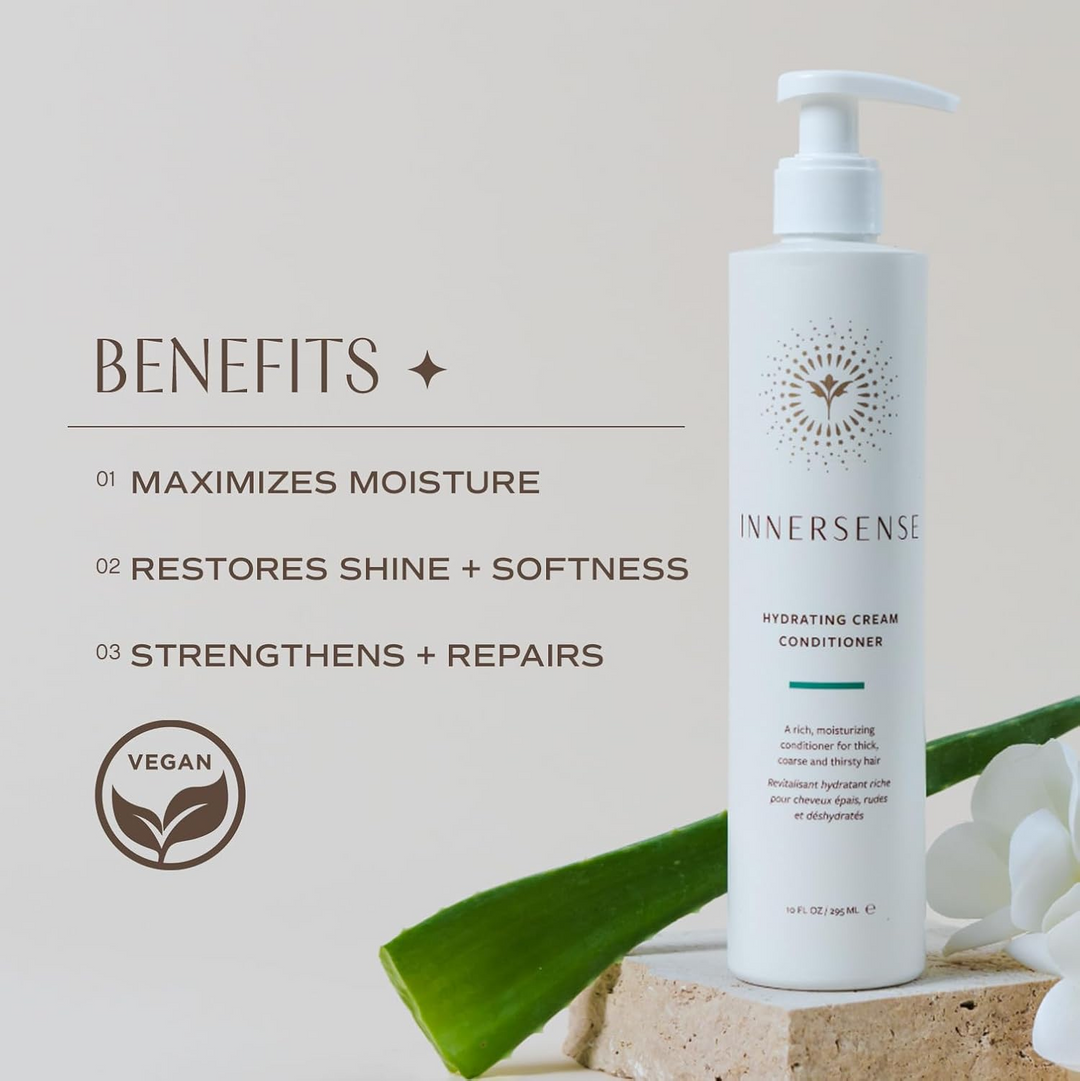 INNERSENSE Organic Beauty Hydrating Cream Conditioner benefits