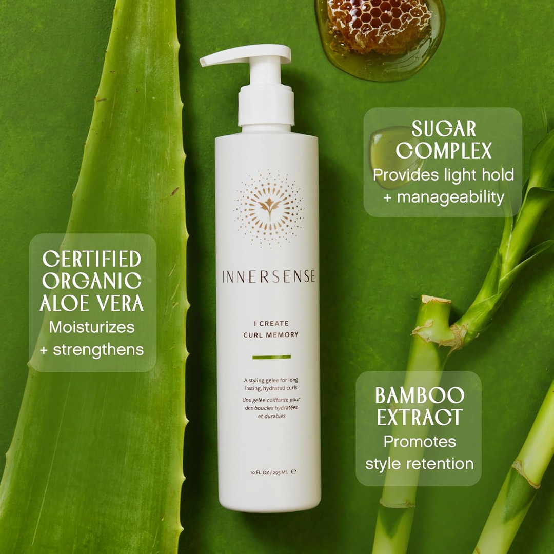 INNERSENSE Organic Beauty I Create Curl Memory key ingredients