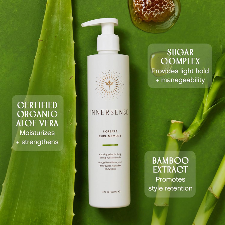 INNERSENSE Organic Beauty I Create Curl Memory key ingredients