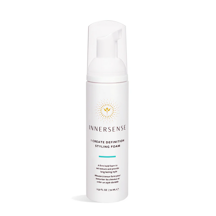 INNERSENSE Organic Beauty I Create Definition Styling Foam 2.37oz on a white background