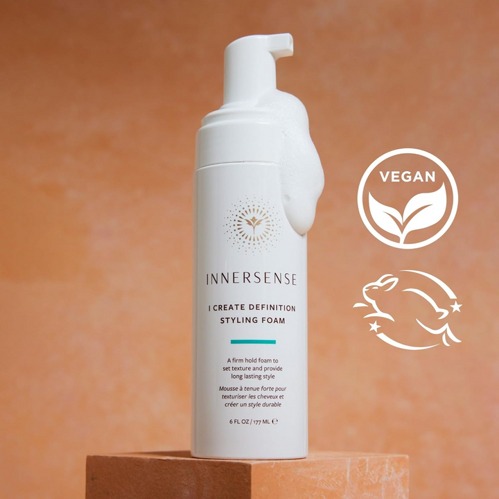 INNERSENSE Organic Beauty I Create Definition Styling Foam vegan