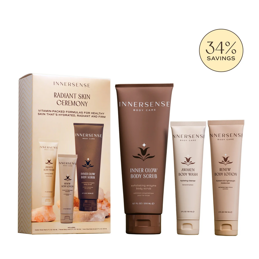 INNERSENSE Organic Beauty Radiant Skin Ceremony on a white background