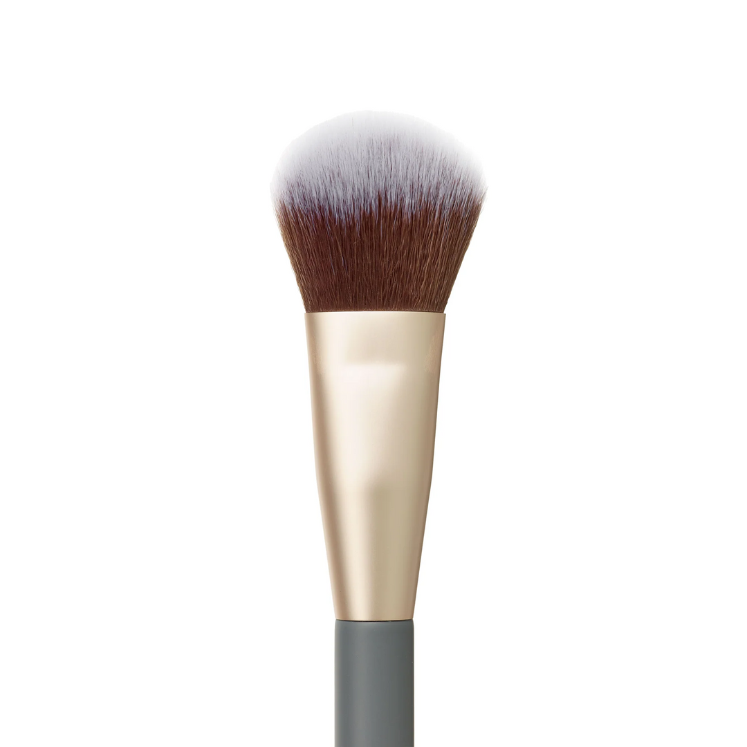 Jane Iredale Cheek Brush head focused on a white background