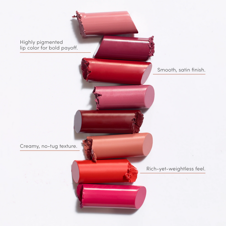 Jane Iredale ColorLuxe Hydrating Cream Lipstick quick facts