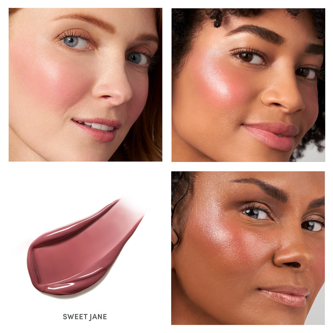 Jane Iredale ColorLuxe Liquid Blush sweet jane models