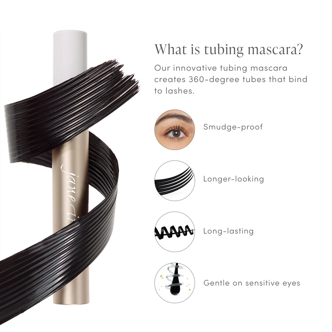 Jane Iredale Lash Fixation Length & Definition Tubing Mascara – Natural ...