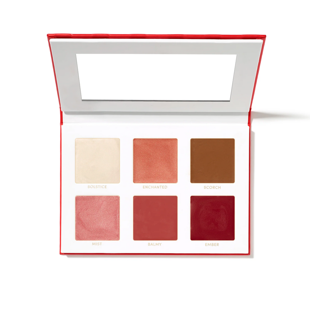 Jane Iredale Merry & Bright Multiuse Face Palette open box
