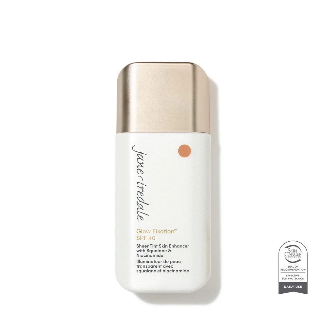 Jane Iredale Glow Fixation SPF 40 Sheer Tint Skin Enhancer with Squalane &amp; Niacinamide