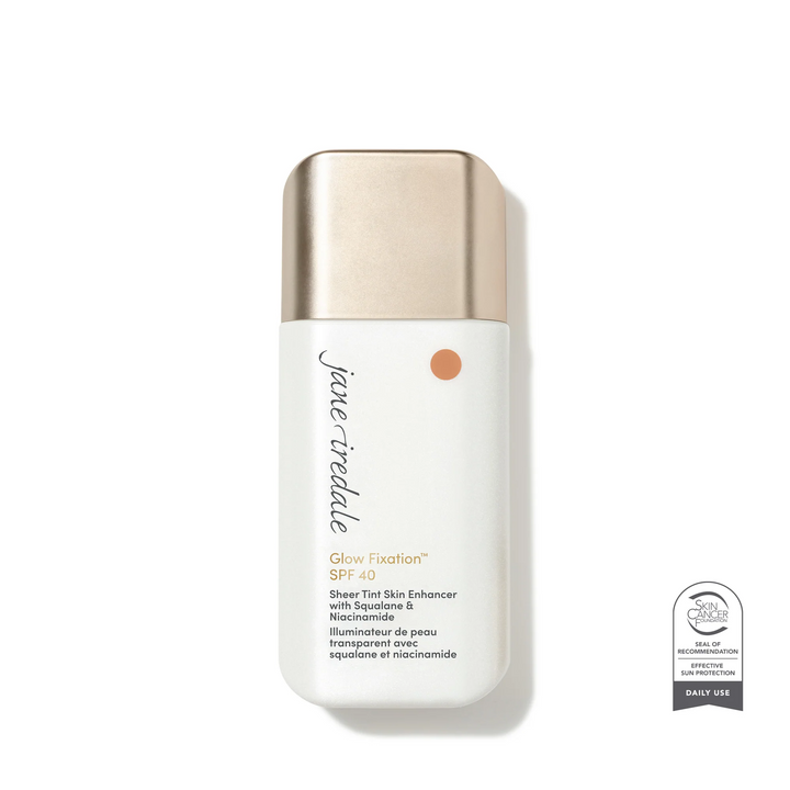 Jane Iredale Glow Fixation SPF 40 Sheer Tint Skin Enhancer with Squalane &amp; Niacinamide