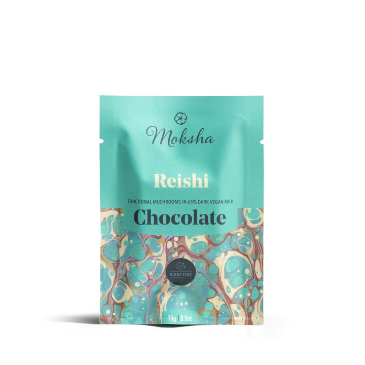 Moksha Nighttime Reishi Dark Chocolate 65%