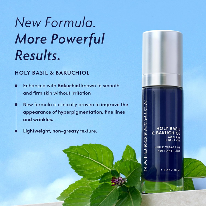 Naturopathica Holy Basil & Bakuchiol Ageless Night Oil