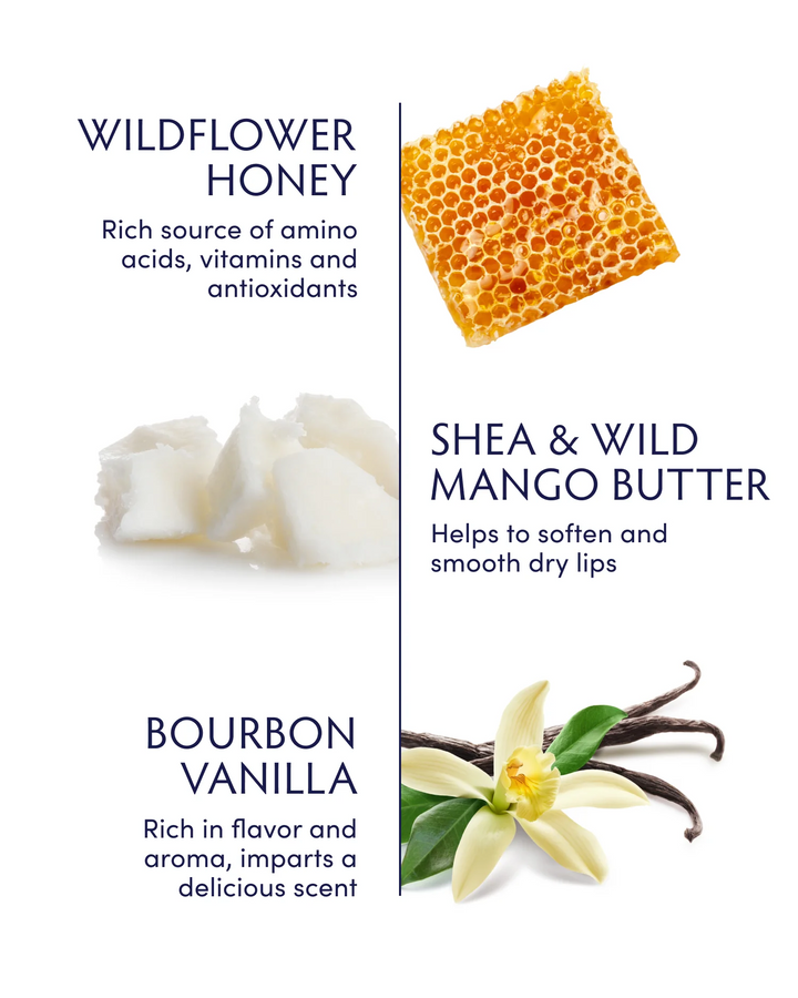 Naturopathica Honey Vanilla Lip Balm ingredients
