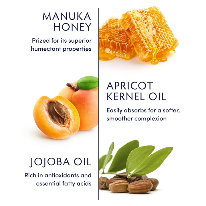Naturopathica Manuka Honey Whipped Oil key ingredients
