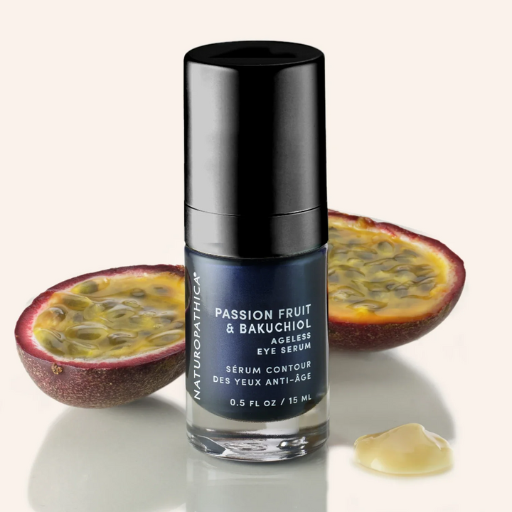 Naturopathica Passion Fruit & Bakuchiol Ageless Eye Serum with passion fruit