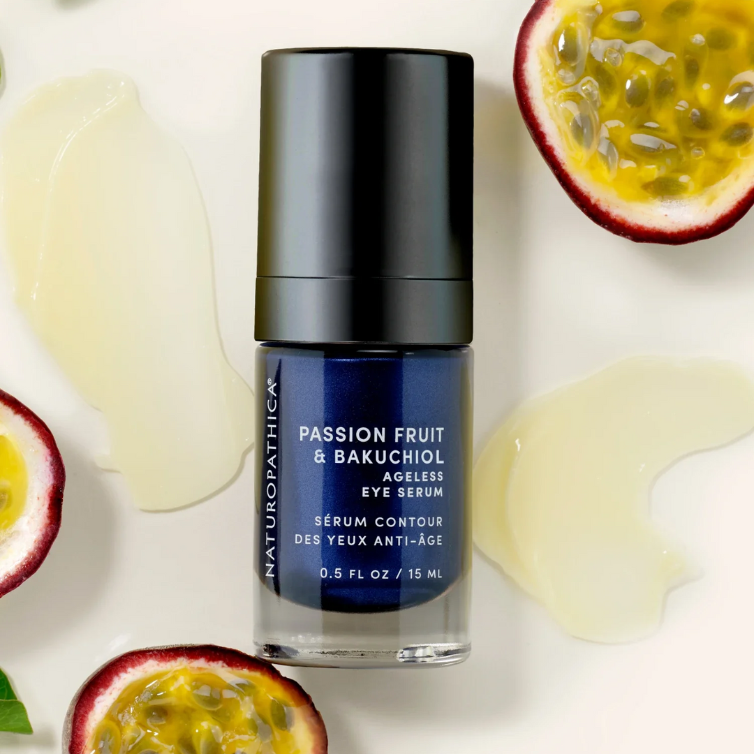Naturopathica Passion Fruit & Bakuchiol Ageless Eye Serum with passion fruit