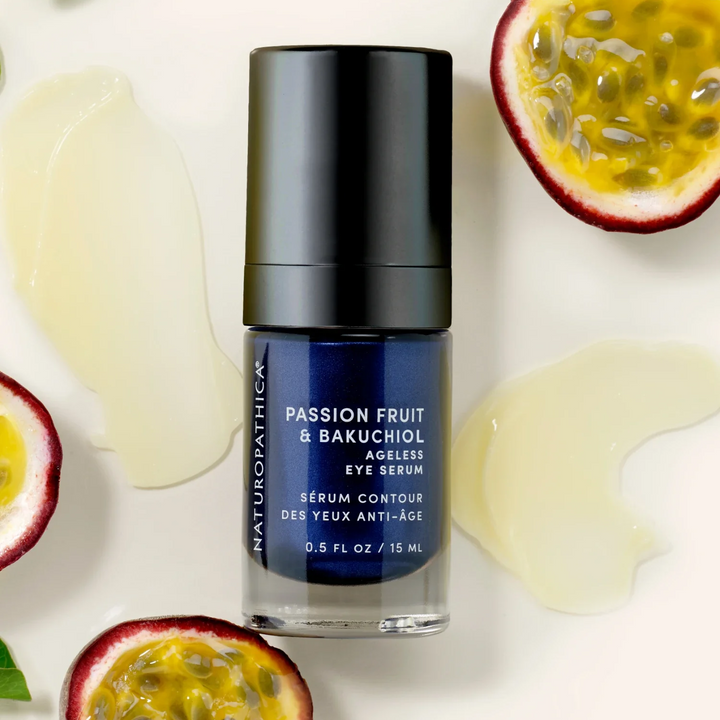 Naturopathica Passion Fruit & Bakuchiol Ageless Eye Serum with passion fruit