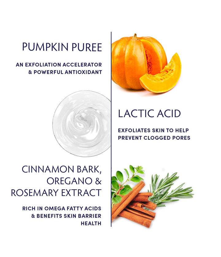 Naturopathica Pumpkin Purifying Enzyme Peel ingredients
