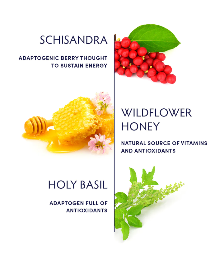 Naturopathica Schisandra Adaptogenic Honey ingredients