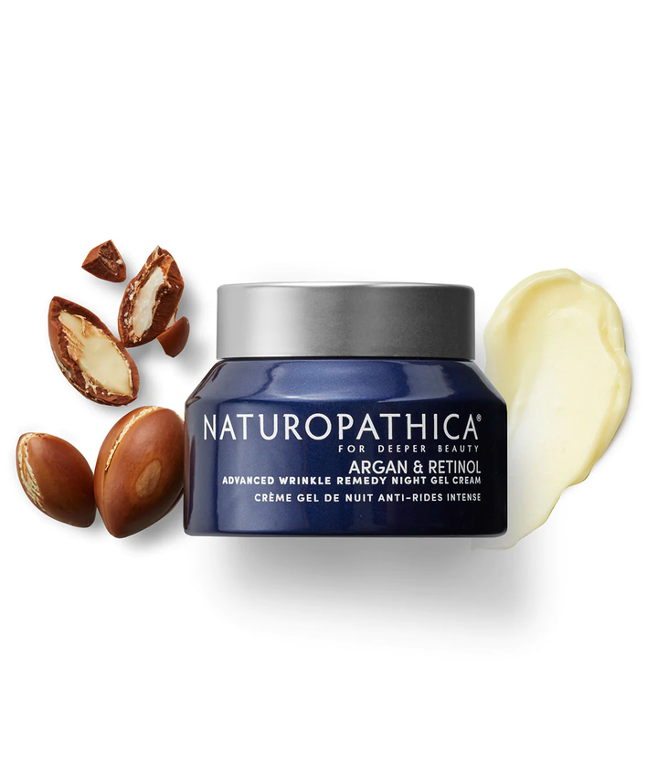 Naturopathica Argan & Retinol Advanced Wrinkle Remedy Night Gel Cream ingredients 2